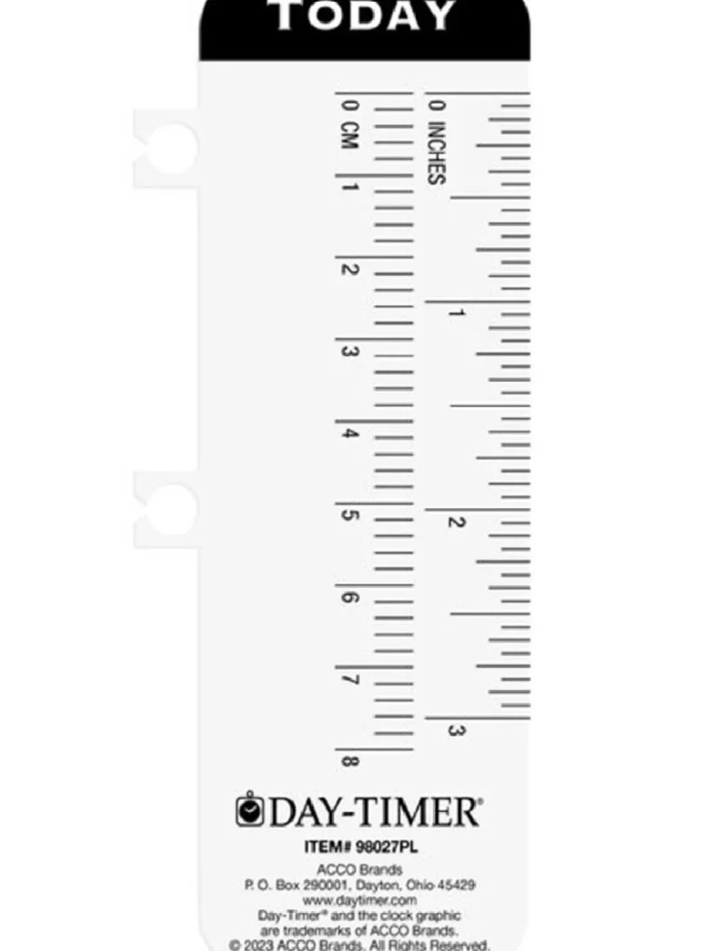 Day-Timer Jul26–Jun27, 1-Page/Day Planner Refill Pocket 3-1/2 x 6-1/2